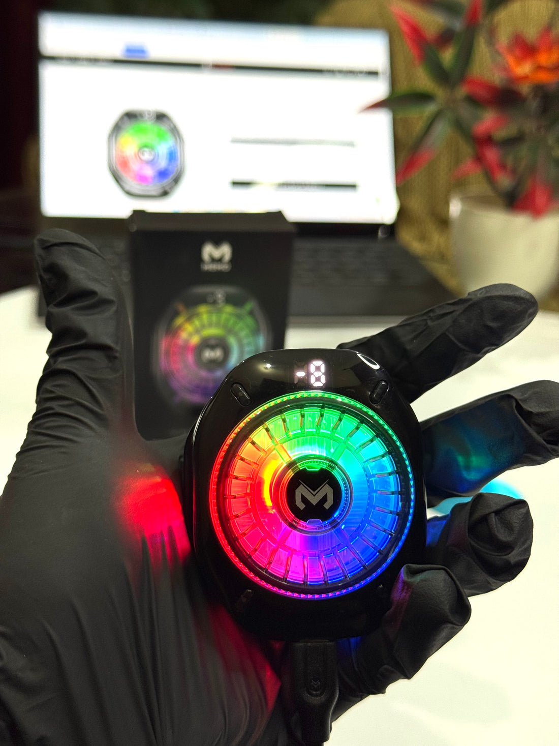 MEMO Magnetic Cooler Fan CX 10 Display With  RGB - Original