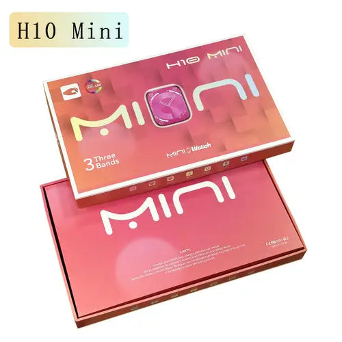 H10 MINI Smart Watch With 3 Straps (Female)