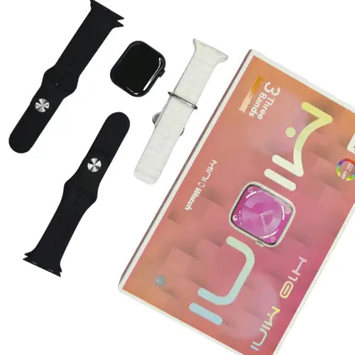 H10 MINI Smart Watch With 3 Straps (Female)